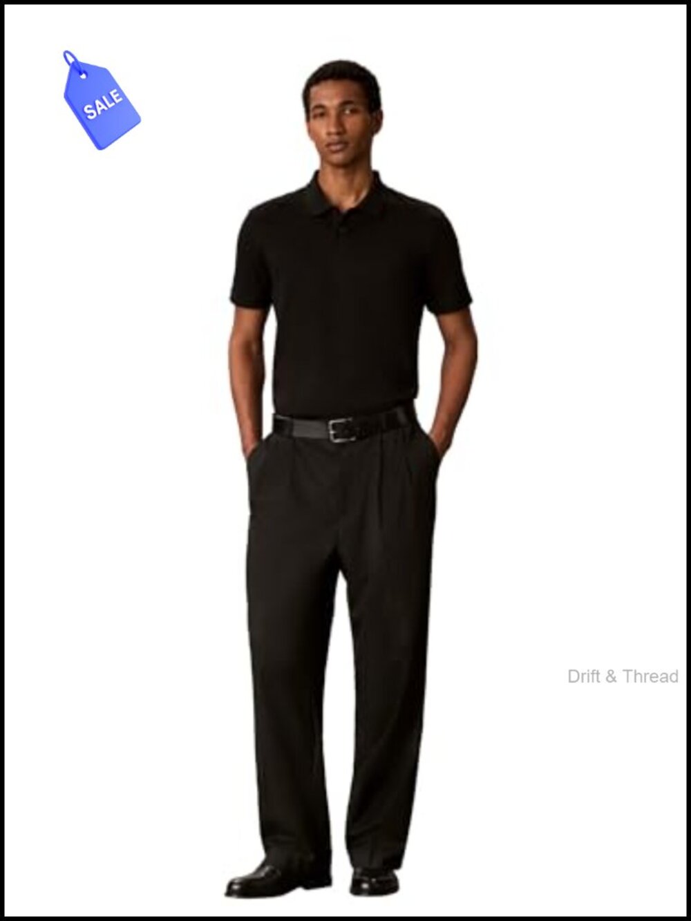 Liquid Touch Cotton Polo Shirt Relaxed Fit Short Sleeve
